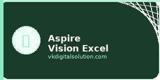 Aspire Vision Excel — VK Digital Client